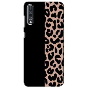 Чехол с леопардовым принтом на Samsung Galaxy A70 2019 (A705F)