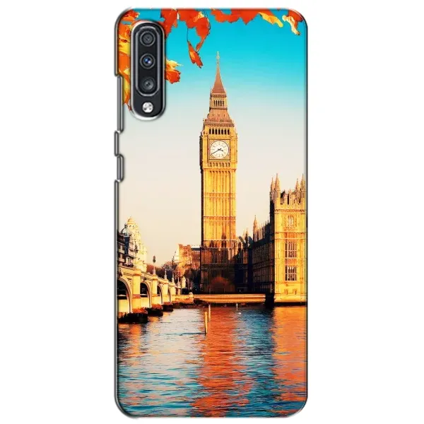 Чехол с рисунком «Летний Лондон» для Samsung Galaxy A70 2019 (A705F) Чехол с рисунком «Летний Лондон» для Samsung Galaxy A70 2019 (A705F)