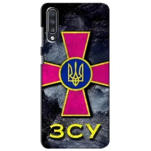 ЗСУ Чехлы (TPU) для Samsung Galaxy A70 2019 (A705F) (Лого ЗСУ)