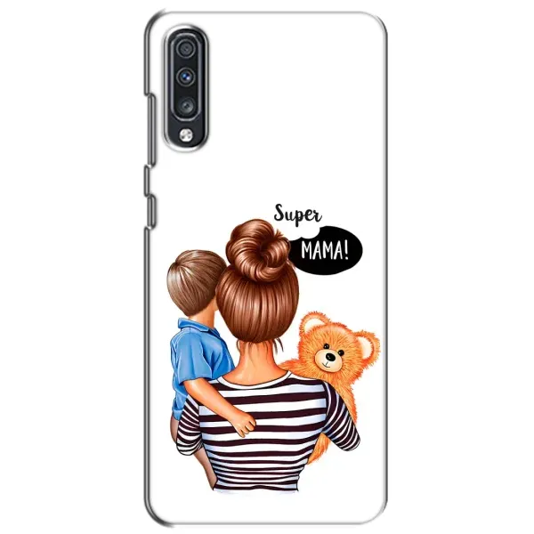 Чехол с рисунком «Мама и сын» для Samsung Galaxy A70 2019 (A705F)