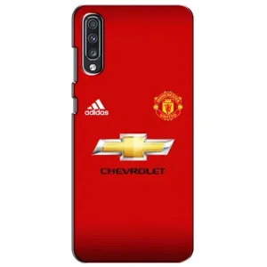 Силиконовые Чехлы принт Футбол на Samsung Galaxy A70 2019 (A705F) (Man United)