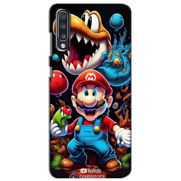 Чехол с рисунком «Марио» для Samsung Galaxy A70 2019 (A705F) Чехол с рисунком «Марио» для Samsung Galaxy A70 2019 (A705F)