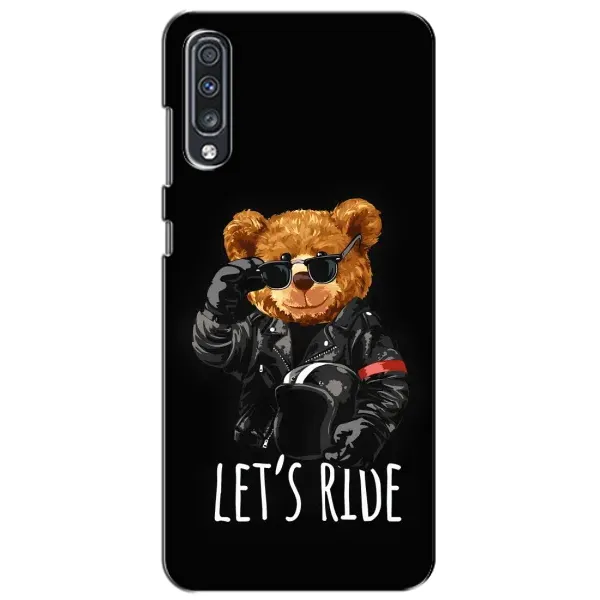 Чехол с рисунком «Модный Мишка» для Samsung Galaxy A70 2019 (A705F) Чехол с рисунком «Модный Мишка» для Samsung Galaxy A70 2019 (A705F)