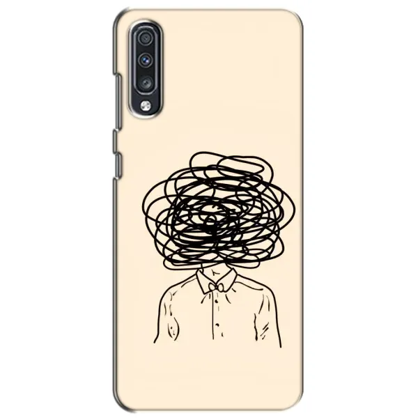 Чехол с рисунком «Мысли» для Samsung Galaxy A70 2019 (A705F) Чехол с рисунком «Мысли» для Samsung Galaxy A70 2019 (A705F)