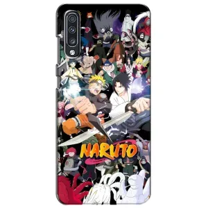 Купить Чехлы на телефон с принтом Anime для Samsung Galaxy A70 2019 (A705F) (Наруто постер)