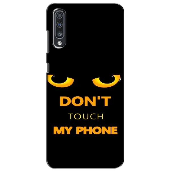 Чехол с рисунком «Не трогай мой телефон» для Samsung Galaxy A70 2019 (A705F) Чехол с рисунком «Не трогай мой телефон» для Samsung Galaxy A70 2019 (A705F)