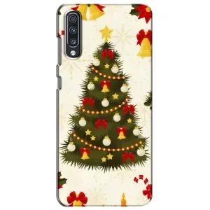 Чехол Новогодняя Елка на Samsung Galaxy A70 2019 (A705F) (Новогодний принт)