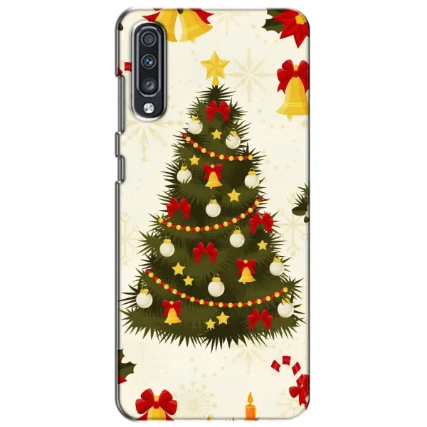 Чехол с рисунком «Новогодний принт» для Samsung Galaxy A70 2019 (A705F) Чехол с рисунком «Новогодний принт» для Samsung Galaxy A70 2019 (A705F)