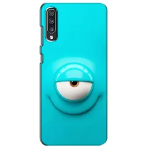 Силиконовые Чехлы (смешные стикеры) для Samsung Galaxy A70 2019 (A705F) (Одноглазик)