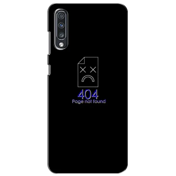 Чехол с рисунком «Ошибка 404» для Samsung Galaxy A70 2019 (A705F) Чехол с рисунком «Ошибка 404» для Samsung Galaxy A70 2019 (A705F)