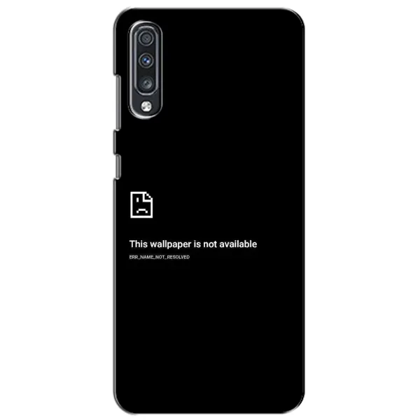 Чехол с рисунком «Ошибка» для Samsung Galaxy A70 2019 (A705F) Чехол с рисунком «Ошибка» для Samsung Galaxy A70 2019 (A705F)