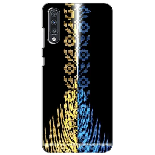 Чехол с рисунком «Патриотическая вышиванка» для Samsung Galaxy A70 2019 (A705F) Чехол с рисунком «Патриотическая вышиванка» для Samsung Galaxy A70 2019 (A705F)