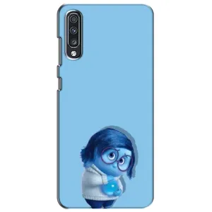 Чехол Головоломка для Samsung Galaxy A70 2019 (A705F) - (AlphaPrint) (Печаль)