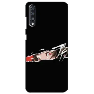 Силіконові чохлі з очіма Anime для Самсунг А70 (2019) (Персона 5)