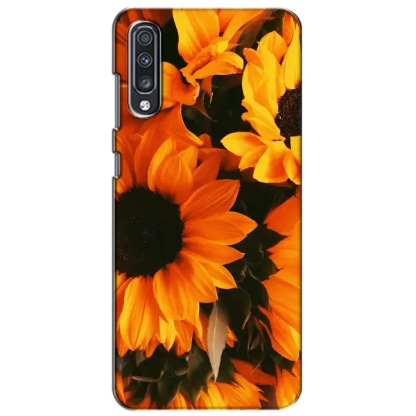 Чехол с рисунком «подсолнухи» для Samsung Galaxy A70 2019 (A705F) Чехол с рисунком «подсолнухи» для Samsung Galaxy A70 2019 (A705F)