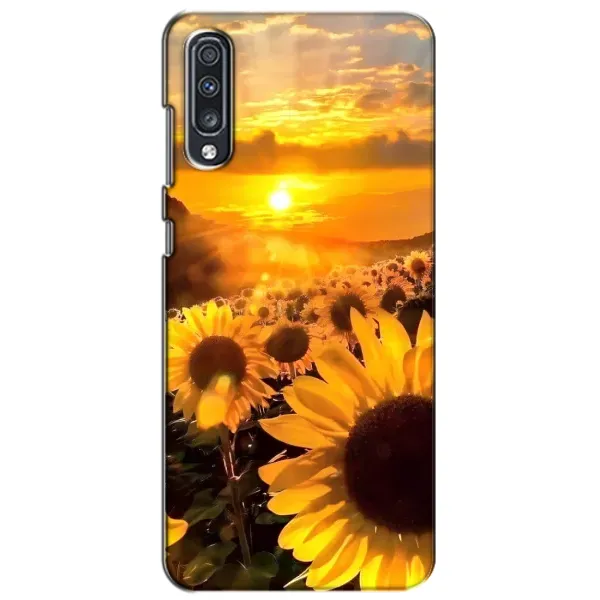 Чехол с рисунком «поле подсолнухов» для Samsung Galaxy A70 2019 (A705F)