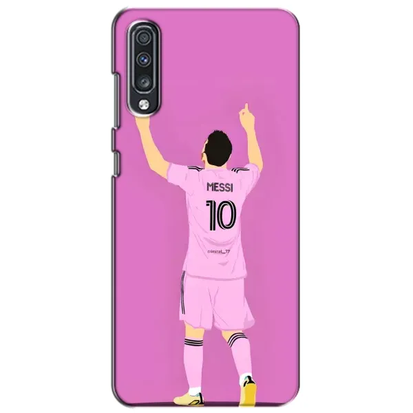 Чехол с рисунком «Празднование Месси» для Samsung Galaxy A70 2019 (A705F) Чехол с рисунком «Празднование Месси» для Samsung Galaxy A70 2019 (A705F)