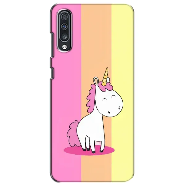 Чехол с рисунком «Радужный Единорог» для Samsung Galaxy A70 2019 (A705F)