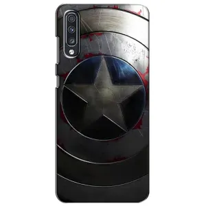 Чохол с Щітом Капітана Америки на Samsung Galaxy A70 2019 (A705F) (Ретро Щит Капітана)