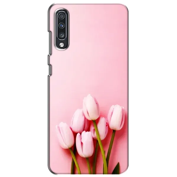 Чехол с рисунком «Розовые тюльпаны» для Samsung Galaxy A70 2019 (A705F) Чехол с рисунком «Розовые тюльпаны» для Samsung Galaxy A70 2019 (A705F)