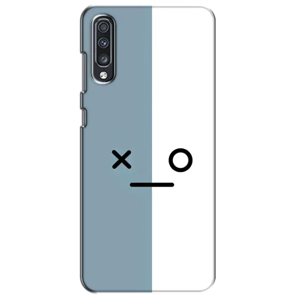 Чехол с рисунком «Серо-белый» для Samsung Galaxy A70 2019 (A705F) Чехол с рисунком «Серо-белый» для Samsung Galaxy A70 2019 (A705F)