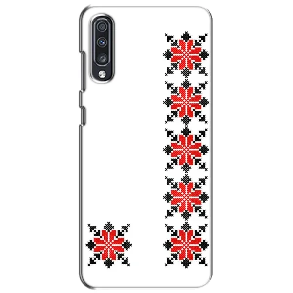 Чехол с рисунком «Силуэт вышиванки» для Samsung Galaxy A70 2019 (A705F) Чехол с рисунком «Силуэт вышиванки» для Samsung Galaxy A70 2019 (A705F)