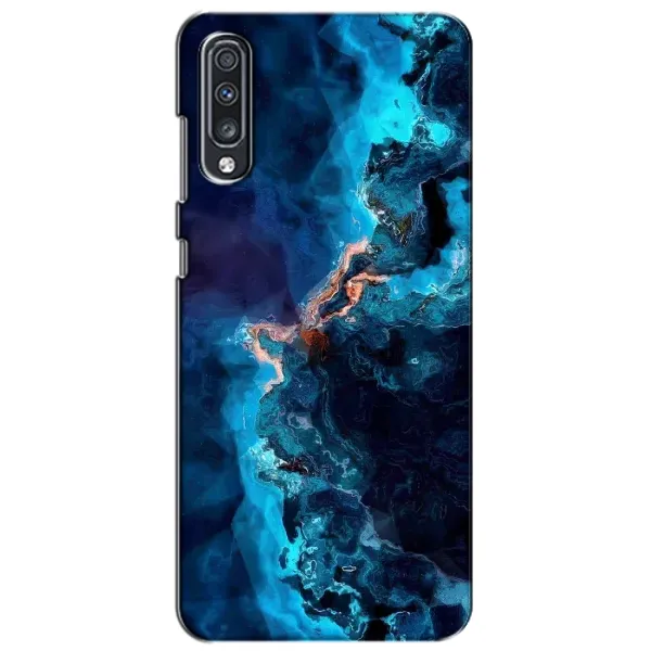 Чехол с рисунком «Синий мрамор» для Samsung Galaxy A70 2019 (A705F) Чехол с рисунком «Синий мрамор» для Samsung Galaxy A70 2019 (A705F)