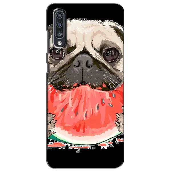 Чехол с рисунком «Смешной Мопс» для Samsung Galaxy A70 2019 (A705F) Чехол с рисунком «Смешной Мопс» для Samsung Galaxy A70 2019 (A705F)