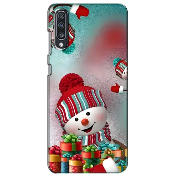 Чехол с рисунком «Снеговик в шапке» для Samsung Galaxy A70 2019 (A705F) Чехол с рисунком «Снеговик в шапке» для Samsung Galaxy A70 2019 (A705F)