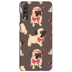 Чохол (ТПУ) Милі песики для Samsung Galaxy A70 2019 (A705F) (Песик Мопсікі)