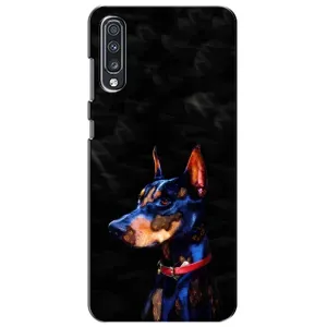 Бампер для Samsung Galaxy A70 2019 (A705F) з картинкою "Песики" (Собака Мопсік)