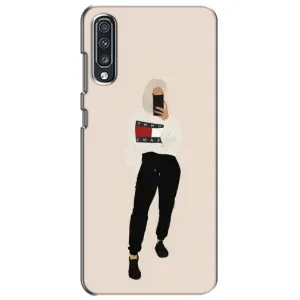 Силіконовый Чохол на Samsung Galaxy A70 2019 (A705F) з картинкой Модных девушек (Стильна)