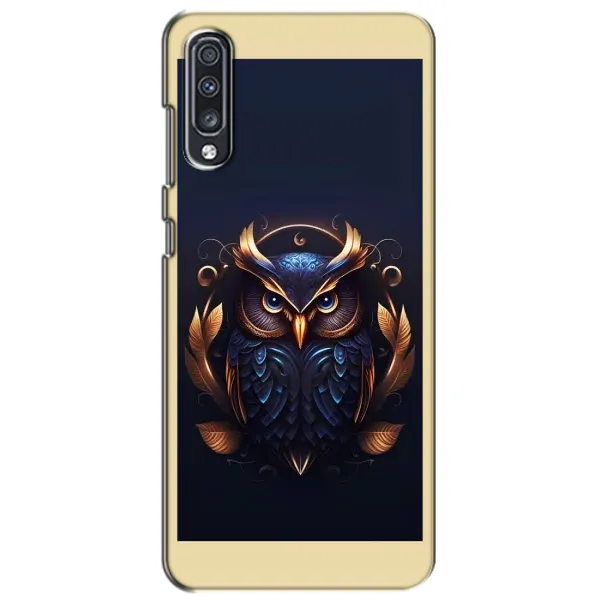 Чехол с рисунком «Стильная Сова» для Samsung Galaxy A70 2019 (A705F) Чехол с рисунком «Стильная Сова» для Samsung Galaxy A70 2019 (A705F)