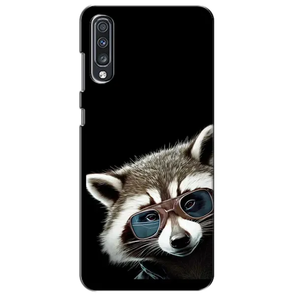 Чехол с рисунком «Стильный Енот» для Samsung Galaxy A70 2019 (A705F) Чехол с рисунком «Стильный Енот» для Samsung Galaxy A70 2019 (A705F)