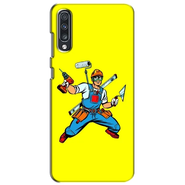 Чехол с рисунком «Строитель» для Samsung Galaxy A70 2019 (A705F) Чехол с рисунком «Строитель» для Samsung Galaxy A70 2019 (A705F)