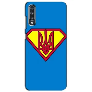 Чехол с картинкой (Патриотический ГЕРБ) на Samsung Galaxy A70 2019 (A705F) (Super - Герб)