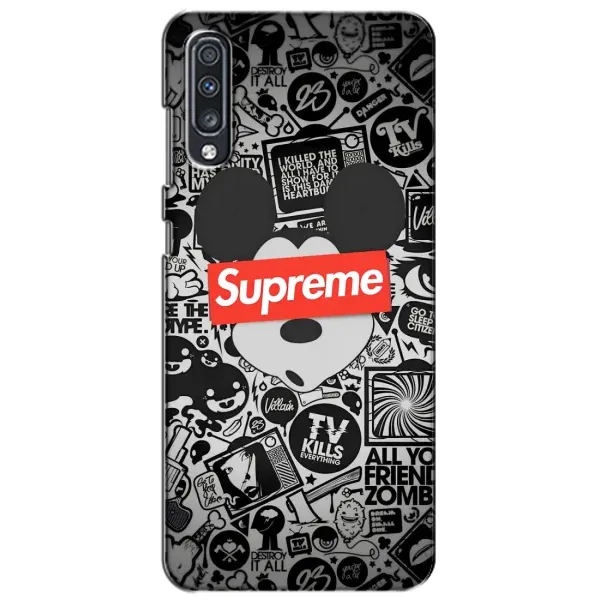 Чехол с рисунком «Supreme Маус» для Samsung Galaxy A70 2019 (A705F) Чехол с рисунком «Supreme Маус» для Samsung Galaxy A70 2019 (A705F)