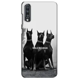 Чехол ДОБЕРМАН для Samsung Galaxy A70 2019 (A705F) (Три добермана)
