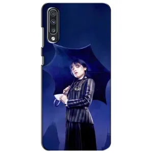 Чехлы с принтом Уэнсдей на Samsung Galaxy A70 2019 (A705F) (Уэнсдей с зонтом)