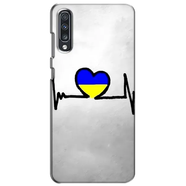 Чохол з малюнком «Українська кардіограма» для Samsung Galaxy A70 2019 (A705F)