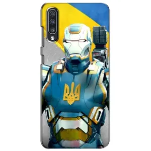 Силіконовий Чохол на Samsung Galaxy A70 2019 (A705F) (Я-Україна) (Український робокоп)