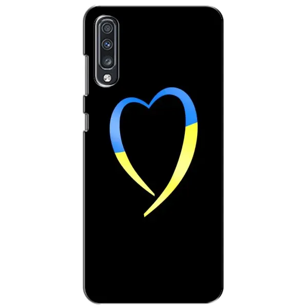 Чохол з малюнком «Українське серце» для Samsung Galaxy A70 2019 (A705F)