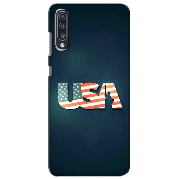Чехол с рисунком «USA» для Samsung Galaxy A70 2019 (A705F) Чехол с рисунком «USA» для Samsung Galaxy A70 2019 (A705F)
