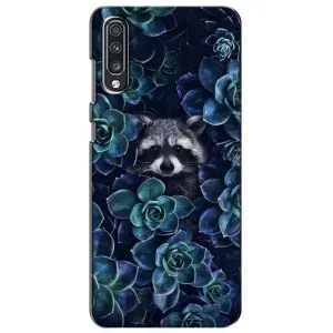 Силіконовий Чохол з Энотами на Samsung Galaxy A70 2019 (A705F) (В квітах)