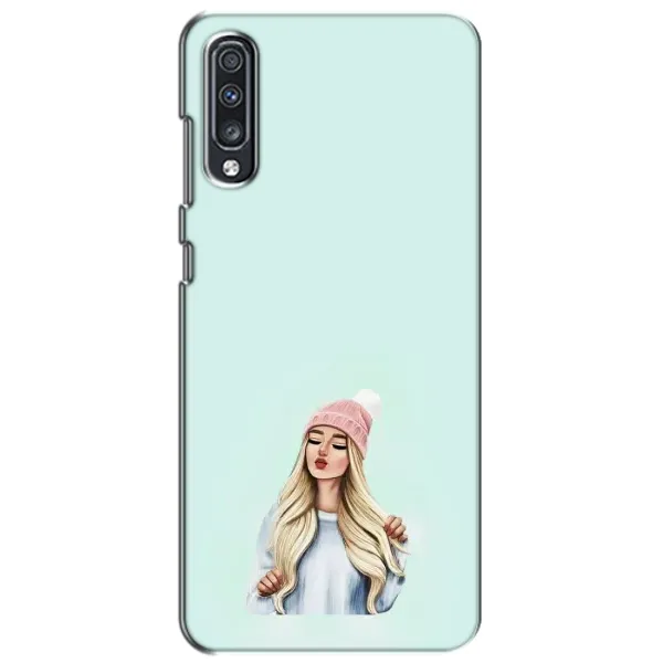 Чехол с рисунком «В шапке» для Samsung Galaxy A70 2019 (A705F) Чехол с рисунком «В шапке» для Samsung Galaxy A70 2019 (A705F)