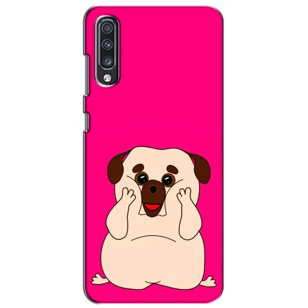 Чехол с рисунком «Веселый Мопсик» для Samsung Galaxy A70 2019 (A705F) Чехол с рисунком «Веселый Мопсик» для Samsung Galaxy A70 2019 (A705F)