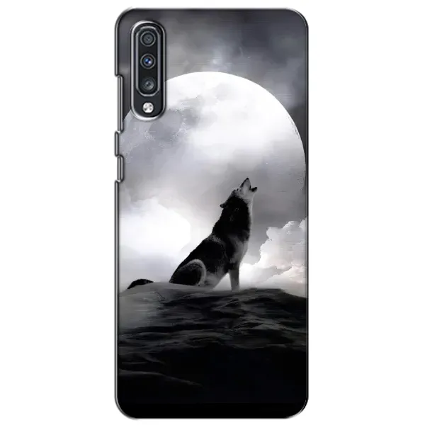 Чехол с рисунком «Волк и луна» для Samsung Galaxy A70 2019 (A705F) Чехол с рисунком «Волк и луна» для Samsung Galaxy A70 2019 (A705F)