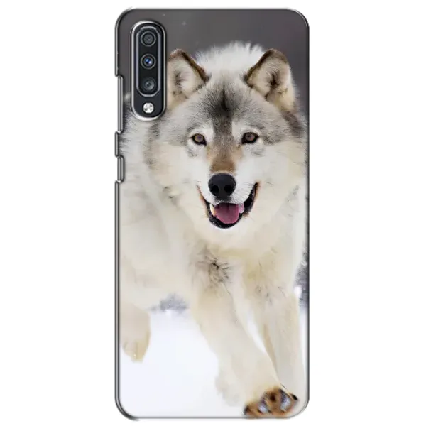 Чехол с рисунком «Волк на снегу» для Samsung Galaxy A70 2019 (A705F) Чехол с рисунком «Волк на снегу» для Samsung Galaxy A70 2019 (A705F)