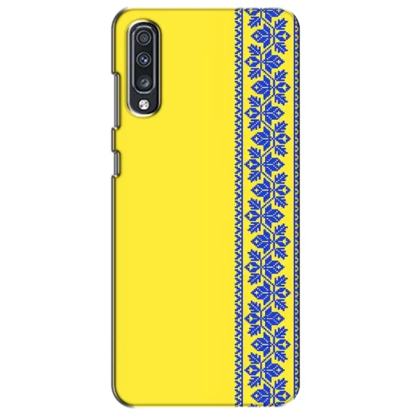 Чехол с рисунком «Вышиванка на желтом» для Samsung Galaxy A70 2019 (A705F) Чехол с рисунком «Вышиванка на желтом» для Samsung Galaxy A70 2019 (A705F)