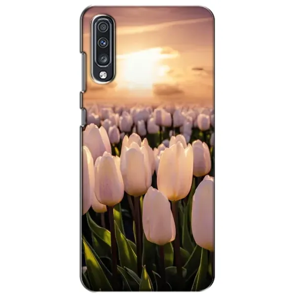 Чехол с рисунком «Закат с цветами» для Samsung Galaxy A70 2019 (A705F) Чехол с рисунком «Закат с цветами» для Samsung Galaxy A70 2019 (A705F)